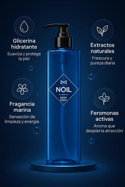 NOIL - Gel de ducha con perfume de larga duración