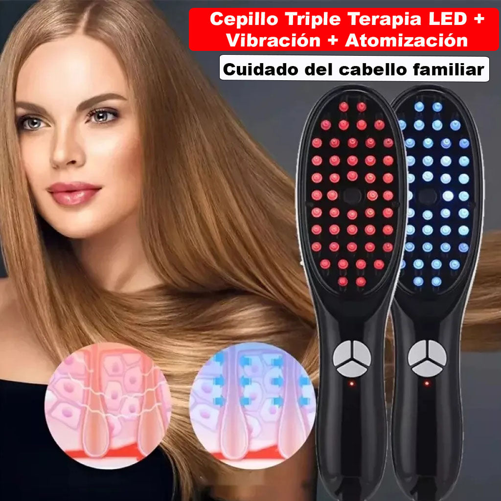 Cepillo Terapia Crecimiento y AntiCaída Capilar  Pro
