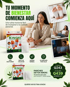 Parches Detox para Pies Kinoki