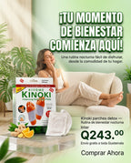 Parches Detox para Pies Kinoki