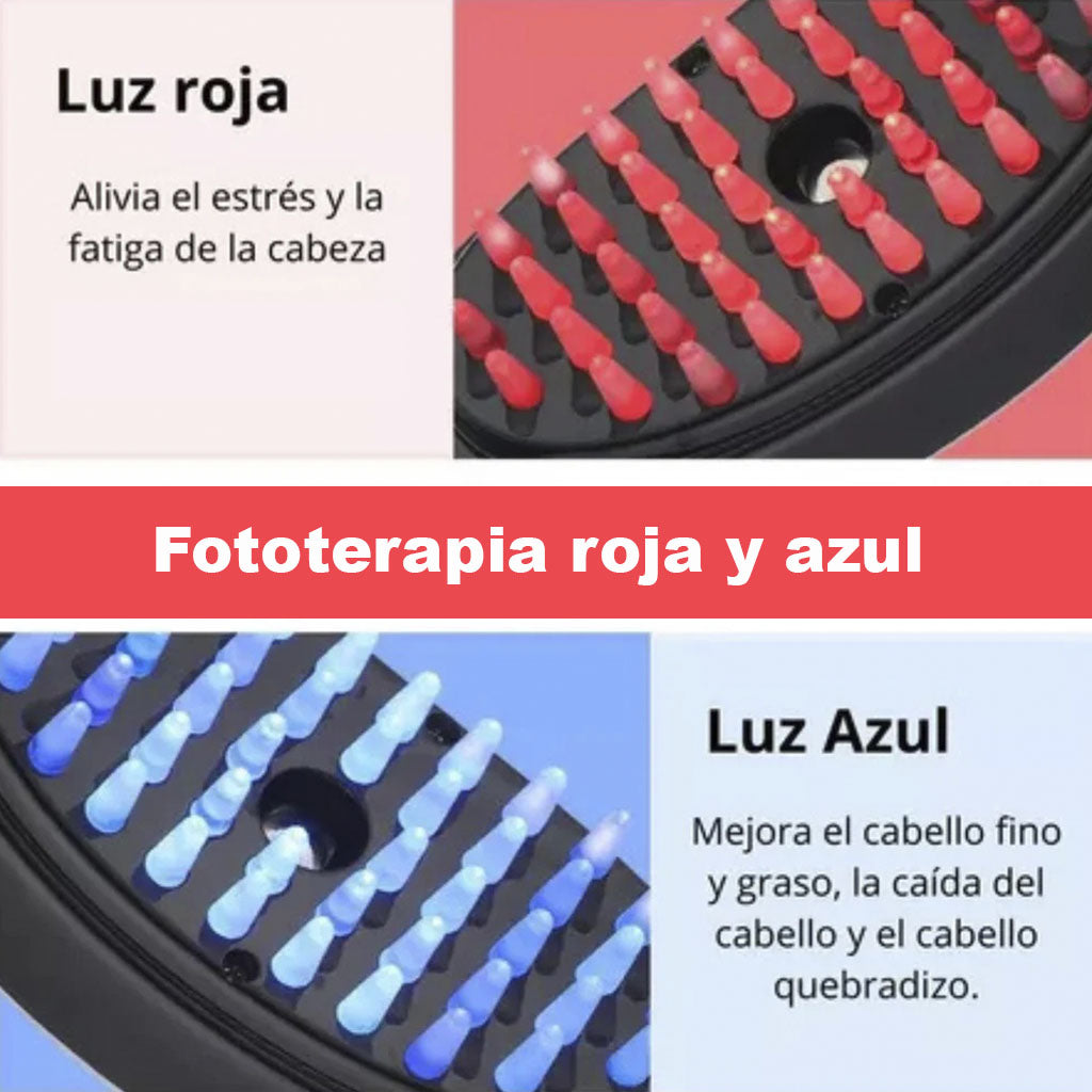 Cepillo Terapia Crecimiento y AntiCaída Capilar  Pro