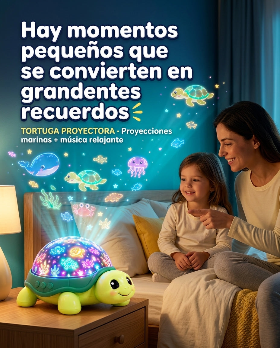 Proyector de Tortuga 360°