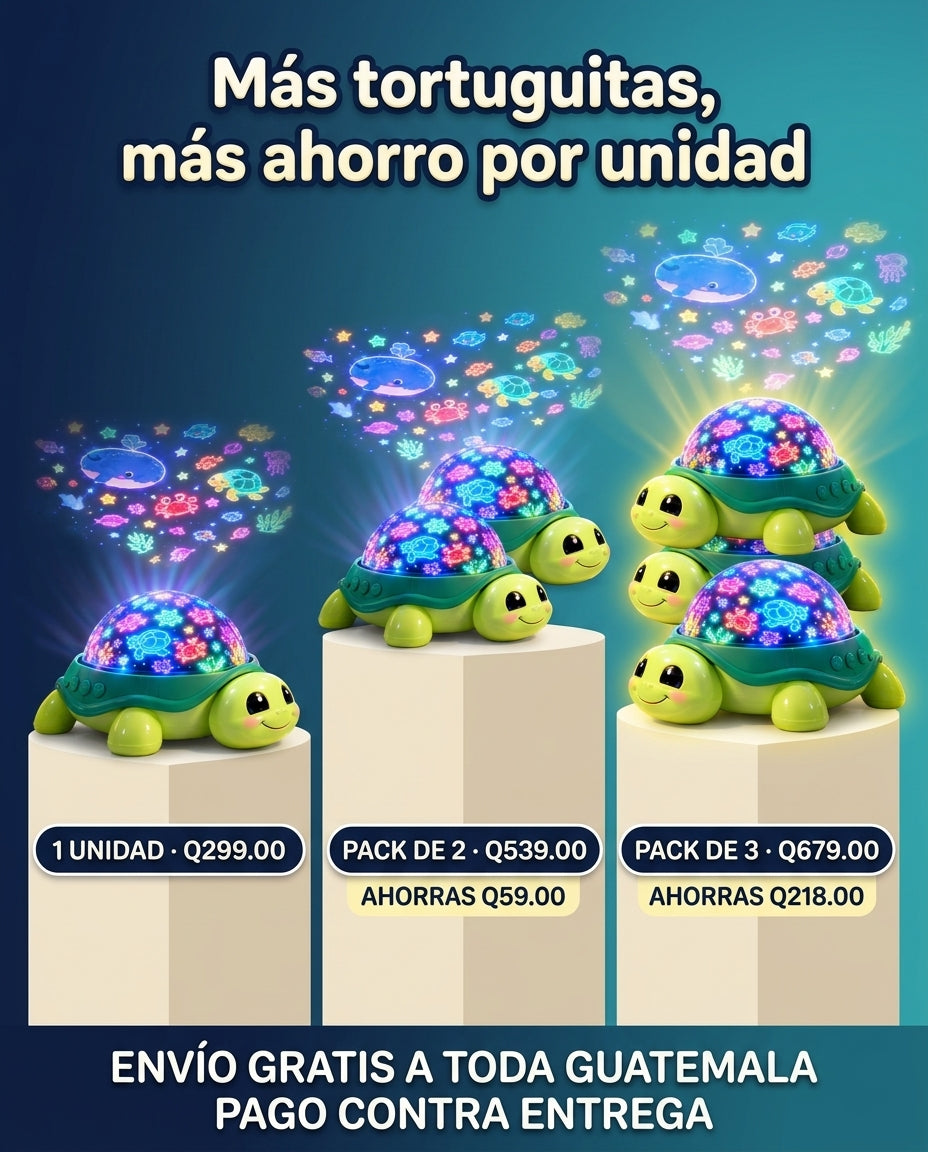 Proyector de Tortuga 360°