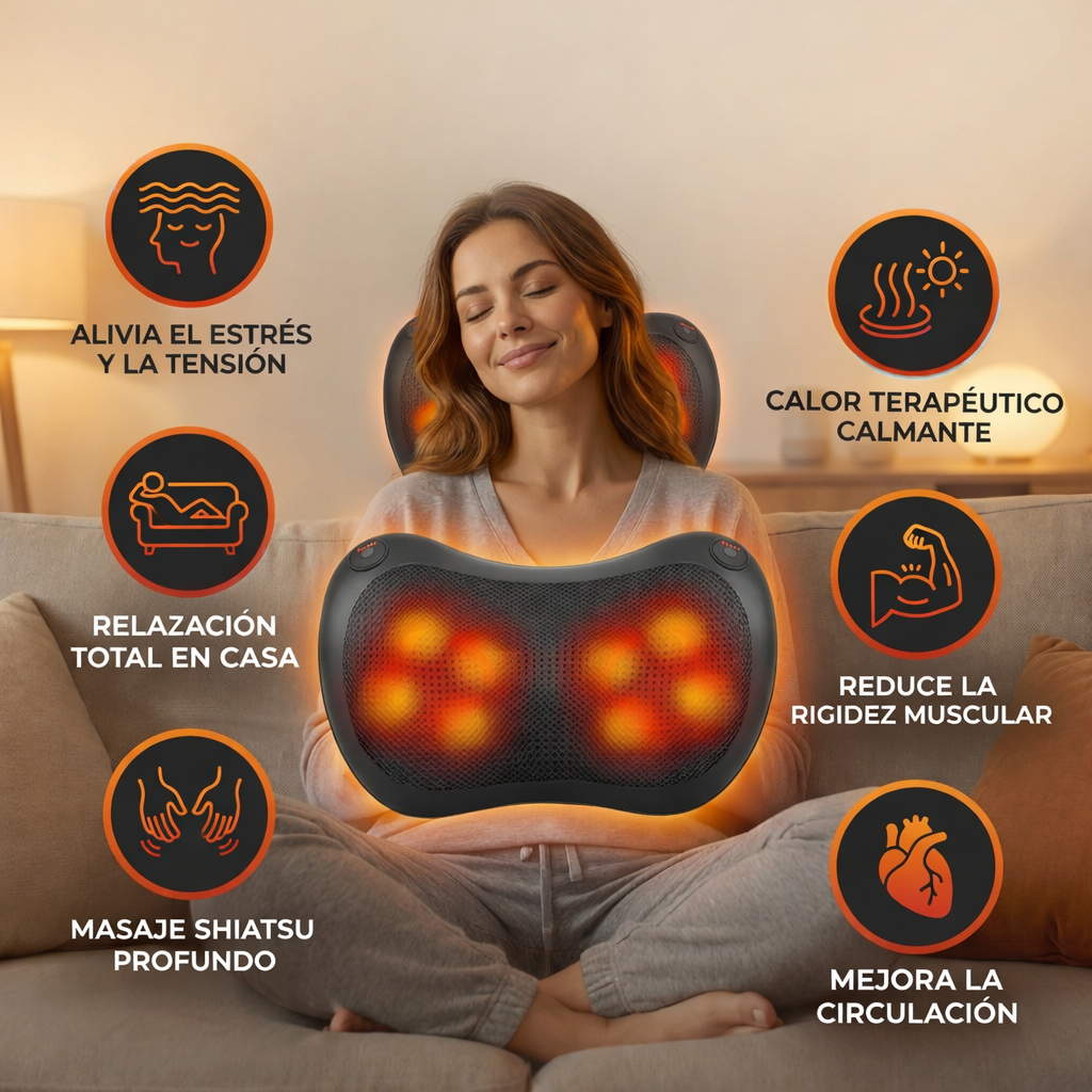 Masajeador Cervical Shiatsu