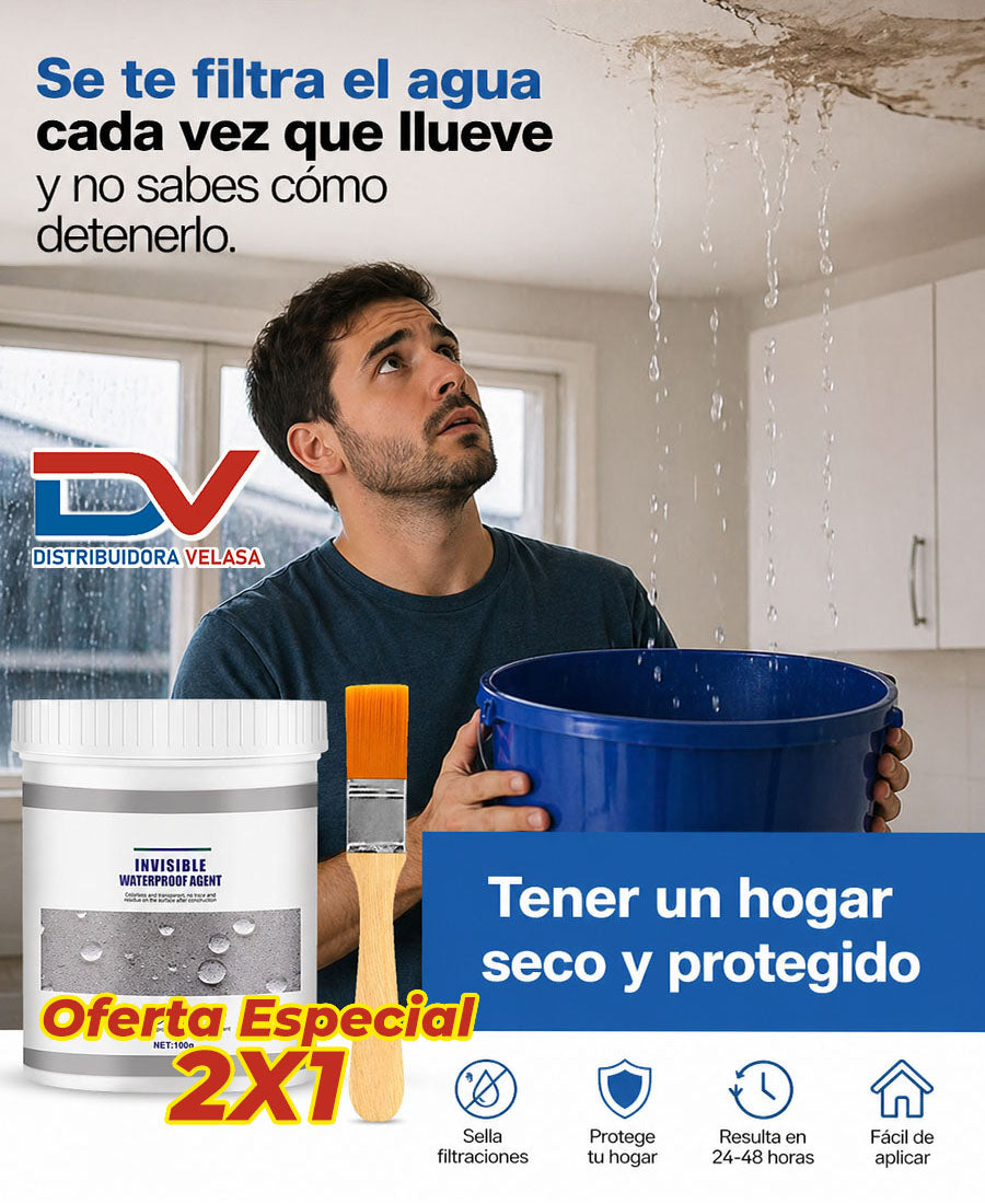 Sellador Impermeabilizante Invisible de 300g - Oferta 2X1
