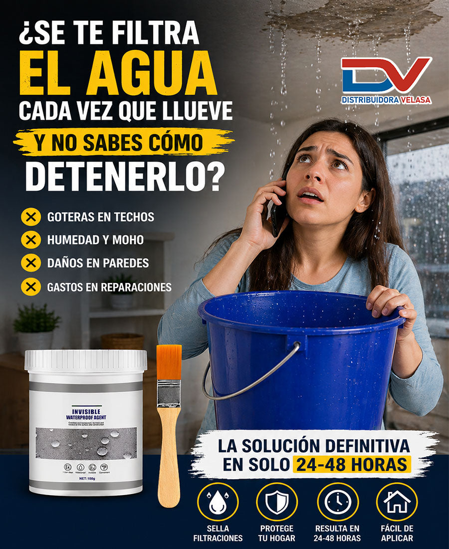 Sellador Impermeabilizante Invisible de 300g - Oferta 2X1