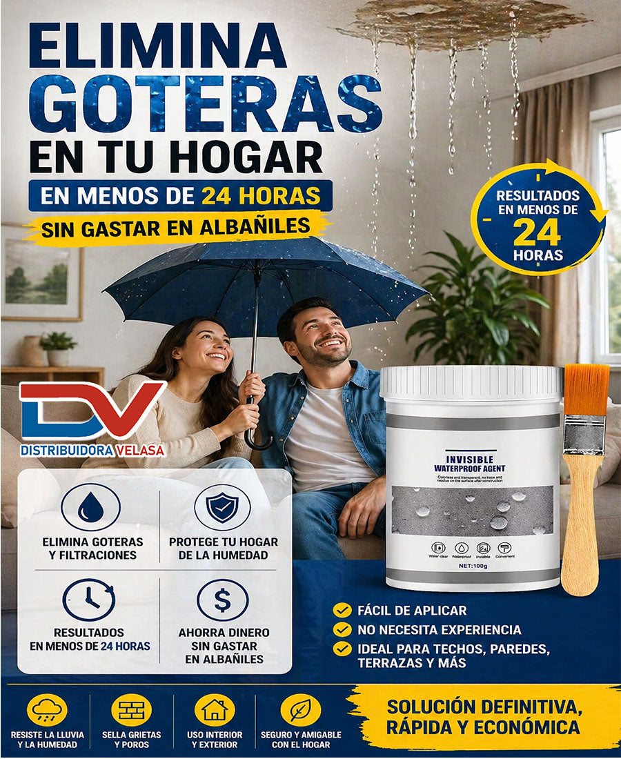 Sellador Impermeabilizante Invisible de 300g - Oferta 2X1